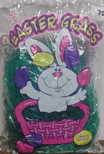 Vtg easter grass - 1.5, oz
